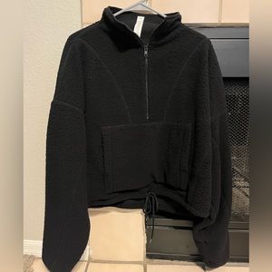 Alo Yoga Elysian High Pile Fleece Half Zip Pullover